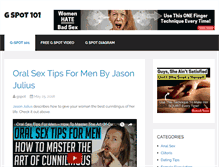 Tablet Screenshot of gspot101.com